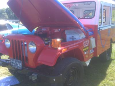 1976 Electric Jeep. This is a 1976 factory original DJ-5E electric postal 