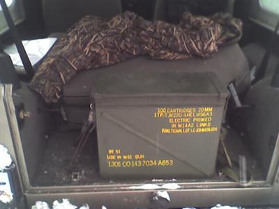 120MM ammo case works great