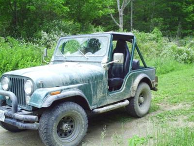 My '80 Jeep CJ5 after a Day of Fun