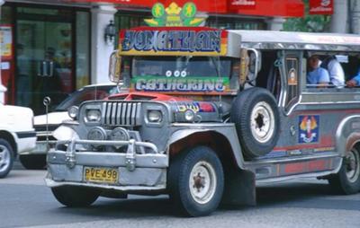A Philippine Passenger Jeepney