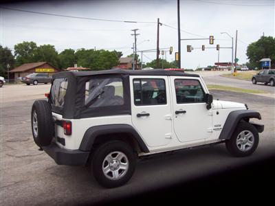 Rented 2010 Wrangler Unlimited 4x2
