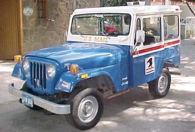 Jeep DJ5 Postal (File Photo)