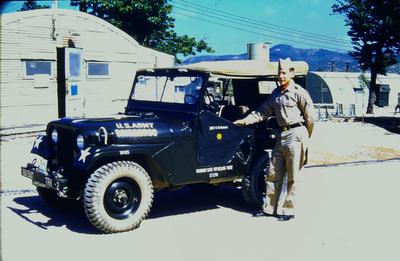 1958 Uijongbu, Korea Army Jeep