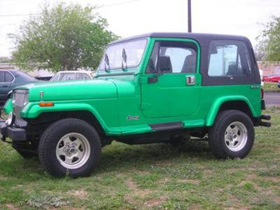 1995 Green YJ