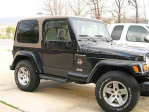 Boo's Wrangler Jeep TJ!