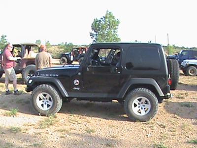 Andrew's '04 Black Rubicon!