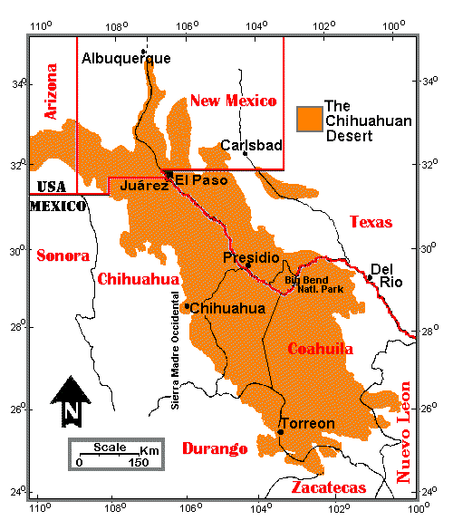 Chihuahuan Desert Image Map!