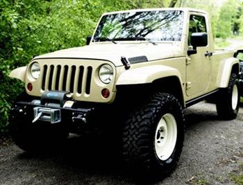 JT Jeep Concept Truck Front!