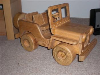Jeep Stuff Karl's Wooden Jeep Toy