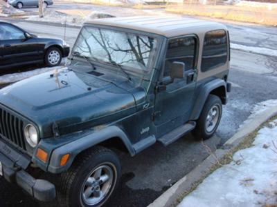 My '99 Wrangler TJ with 4 Cylinder