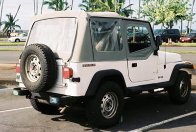 My 1987 Jeep Wrangler YJ