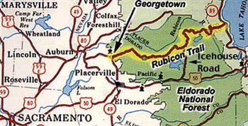 Rubicon Trail Map!