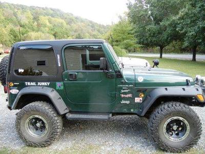 This is my TJ.   Her name is Roweena ,  I got the name from the Ratchet and Clank video Game...lol