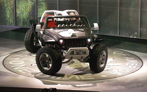 Jeep Concept (2005 Hurricane on Display)!