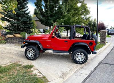 True Survivor Little Red Jeep