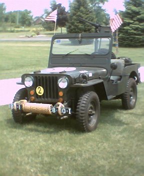 1944 Parade  Army Jeep