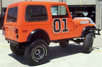 1977 Custom Jeep CJ7 at TMS Auto Show 2008!