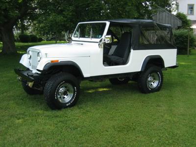 Clair's 1981 Jeep Scrambler!