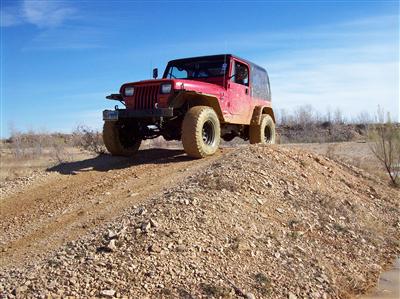 '95 Wrangler at Bridgeport OHV Park