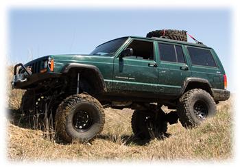 Jeep Cherokee Off Road with Lift!