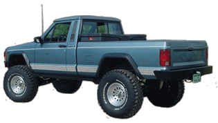 Jeep Comanche Off Road!