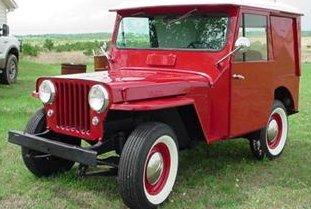 Postal Jeep 1961 DJ3A