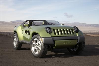 Jeep Renegade Concept 2008 Front View!