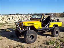 Yellow Jeep Scrambler!