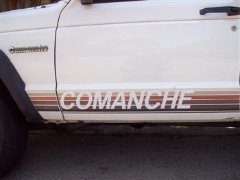 Jeep Comanche Side Decal!