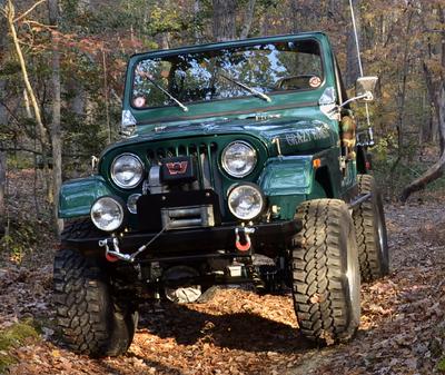 Trails in our woods, 79 CJ-5 Crazy Horse