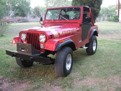 The '79  CJ5 I restored in 2008