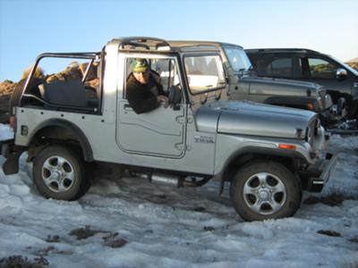 1st Mahindra Thar up SANI PASS Lesotho