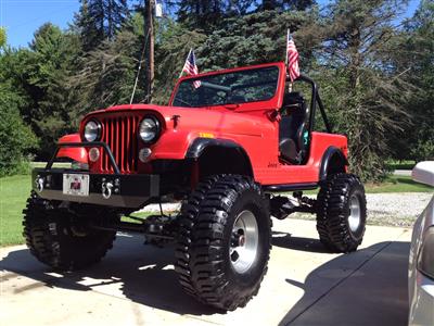 My Updated Topless CJ7