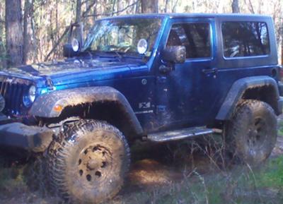 Our 2009 Jeep Wrangler JK aka 'ol Blue!