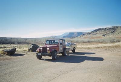 Getting off the 15, headed towards Zion Nat'l Park