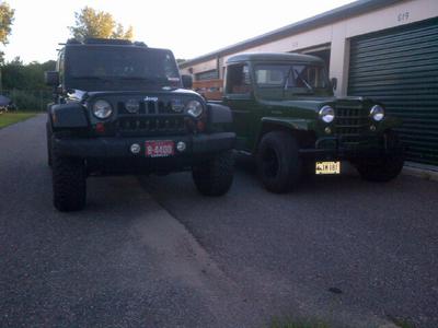 My 2012 JK Unlimited and 1951 Willys Pickup